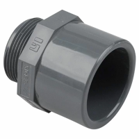 Двойной адаптер ПВХ Hidroten 1002771, муфта/втулка, НР, d90-110 мм, 2 1/2"