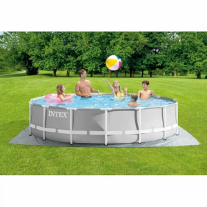 Каркасный бассейн Intex 26720 Premium (427х107 см) с картриджным фильтром, лестницей и тентом