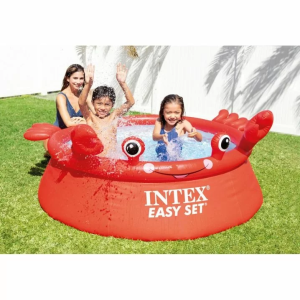 Детский надувной бассейн Intex 26100 Краб (183х51 см)