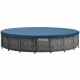 Каркасный бассейн Intex 26744 GREYWOOD (549х122 см) с картриджным фильтром, лестницей и тентом
