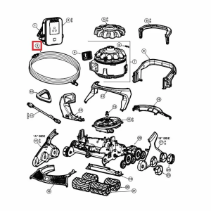Кабель для пилососу Hayward AquaVac 650 17м (RCX361191)