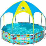 Детский каркасный бассейн Bestway 56432 (244х51 см) с тентом