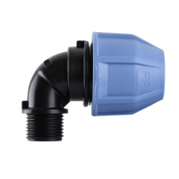 Колено ПНД Vsplast 20*1/2 '' ** ЗР 4003