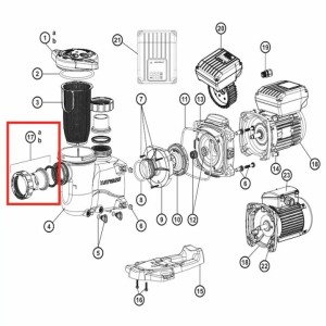 Комплект муфт Hayward (SP2700UNKIT50)
