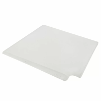 Кутовий копінговий камінь Aquazone 400x500x50-25 мм, білий