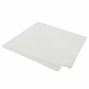 Угловой копинговый камень Aquazone 400x500x50-25 мм, белый