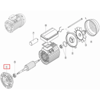 Крышка передняя (фланец) насоса Kripsol NK - RMOT0001.00R MEC 63
