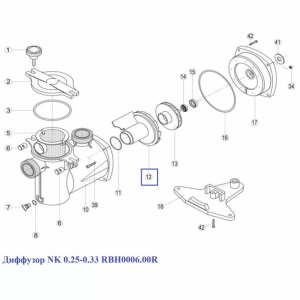 Диффузор NK 0.25-0.33 RBH0006.00R