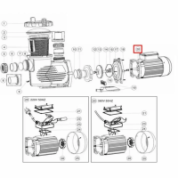 Мотор для насосу Emaux EPH400 (4020107)