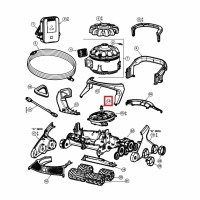 Муфта вала насоса для пылесоса AquaVac 600/650 (RCX361134)