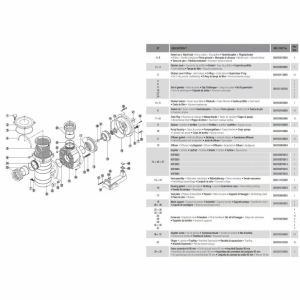 Насос Hayward HCP38303E KAP300 T1.B (380 В, 48 м³/год, 3 HP)