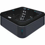 Гидромассажный бассейн Passion Spas Refresh (204х204х85 см), Черная жемчужина