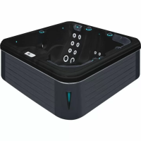 Гідромасажний басейн Passion Spas Refresh (204х204х85 см), Чорна перлина