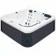 Гідромасажний басейн Passion Spas Refresh (204х204х85 см), Сріблясто-білий