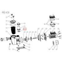 Уплотнительное кольцо насоса Hayward муфты RS II (RSX750N)