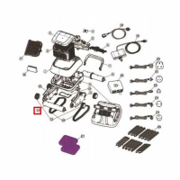 Сборная передняя цилиндрическая трубка для Aquaviva 7310 Black Pearl (71150)