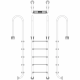 Сходи для басейну Emaux Muro MUF515-SR (5 ступенів), AISI-304