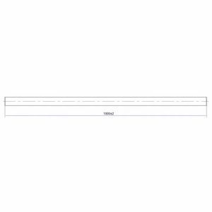 Поручень для бассейна Emaux L100 (100 см), AISI-304