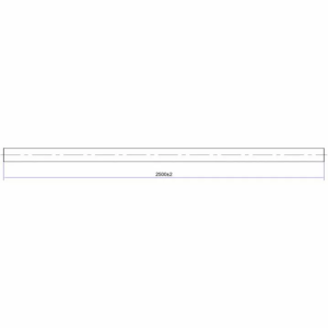 Поручень для бассейна Emaux L250 (250 см), AISI-304