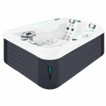 Гидромассажный бассейн Passion Spas Sensation (230x155x91 см), Серебристо-белый