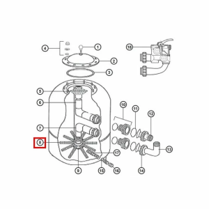 Сепаратор Hayward для фільтру NC Ø500-780 (NCX12018)