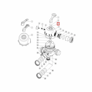 Шайба ручки клапана Emaux 1.5" Top MPV-01 та 2" - MPV-04