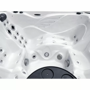 Гідромасажний басейн Passion Spas Solace (213х213х91 см), Сріблясто-білий