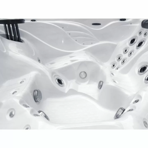Гідромасажний басейн Passion Spas Solace (213х213х91 см), Сріблясто-білий