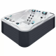 Гідромасажний басейн Passion Spas Soulmate (213х165х84 см), Сріблясто-білий