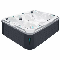 Гідромасажний басейн Passion Spas Desire (278х228х91 см), Сріблясто-білий