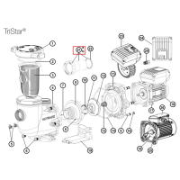 Муфта подключения насоса Hayward Tristar 63 мм (SP3200UNKIT63)