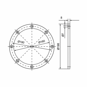 Комплект фланцев Fitstar 7980050, для Taifun, Taifun Duo, Taifun Compact