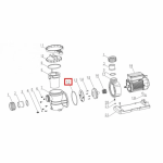 Кільце ущільнювача корпусу для насоса Aquaviva VWS\STP 150-300
