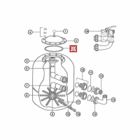Уплотнительное кольцо NCX12005 для крышки фильтра Hayward NC
