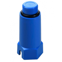 Заглушка Vsplast PPR 1/2 " удлиненная(синяя)1028