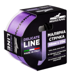 Стрічка  малярна рисова MUSTANG DELICATE LINE фіолетова 48мм*25м/12шт