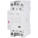 Контактор модульний 25А 2модуль 4НВ R 25-40 230V(4 НормальноВідкритих контакти) ЕТІ