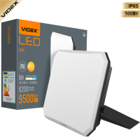 LED прожектор F3. 100Вт, 5000K, 220В Black. VIDEX