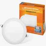 Світильник точковий врізний Євросвітло 18Вт коло LED-R-225-18 4200К (J-445)