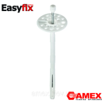 Дюбель для кріплення теплоїзоляції LDK/TZ EasyFix  10х140 з метал.стержнем з термоголовкою пач=250шт