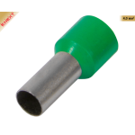 Ізольований Наконечник втулковий 4,0мм² зелений (100шт), e.terminal.stand.e4009.green. ЕНЕКСТ