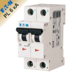 Автоматичний вимикач "PL" 6кА, 2Р, 25А, х-ка С. Eaton