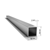 Труба профільна 50*50*2мм, 3м