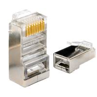 Інтернет. Конектор RJ45, екранований, (для FTP cat.5e)