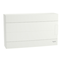 Щит накладний 18 модулів, з білими дверц. з клемами PEN. IP30 Easy9 EU Schneider Electric