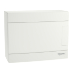 Щит накладний 8 модулів, з білими дверц. з клемами PEN. IP30 Easy9 EU Schneider Electric