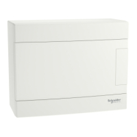 Щит накладний 8 модулів, з білими дверц. з клемами PEN. IP30 Easy9 EU Schneider Electric