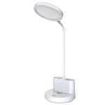 LED лампа настільна LEBRON L-TL-L-40, 5W, 4100K, Li-ion 1200mAh, біла, USB