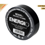 Ізоляційна стрічка ПВХ 0,13*19мм 20м чорна. ENERGIO