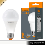 LED лампа VIDEX A65e 15Вт E27 4100K 220В